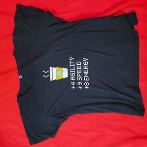 Instant Message D&D Coffee humor shirt 4X